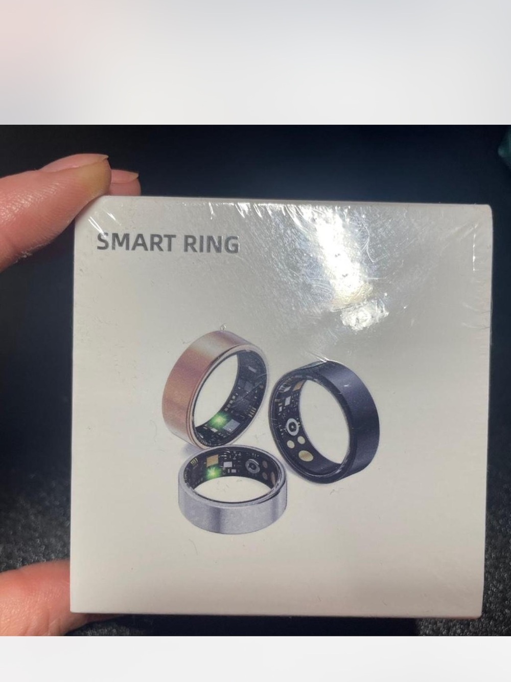 Smart Ring Wearable - Black / Silver / copper